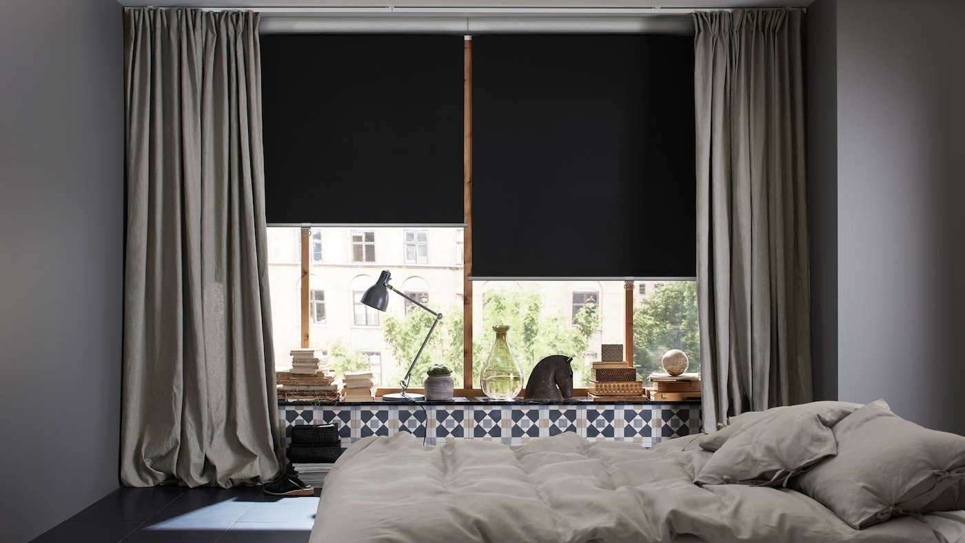 Schlafzimmer Verdunkeln: Tipps &amp; Inspirationen - Ikea Deutschland within Vorhang Verdunkelung Schlafzimmer